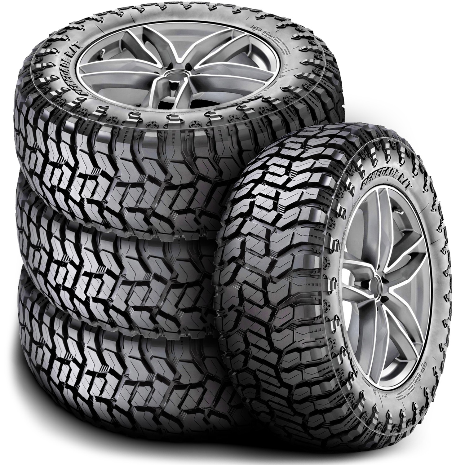 2 Tires Radar Renegade R/T LT 295/65R20 Load E 10 Ply RT Rugged Terrain