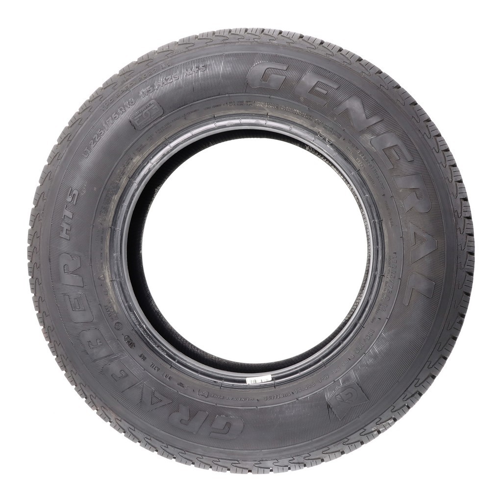 Set of (4) Used LT 225/75R16 General Grabber HTS 115/112S – 9.5-11/32