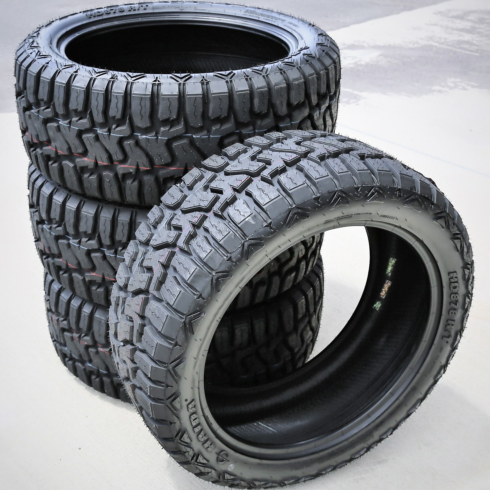 4 Tires Haida HD878 R/T LT 33X14.50R24 Load E 10 Ply RT Rugged Terrain