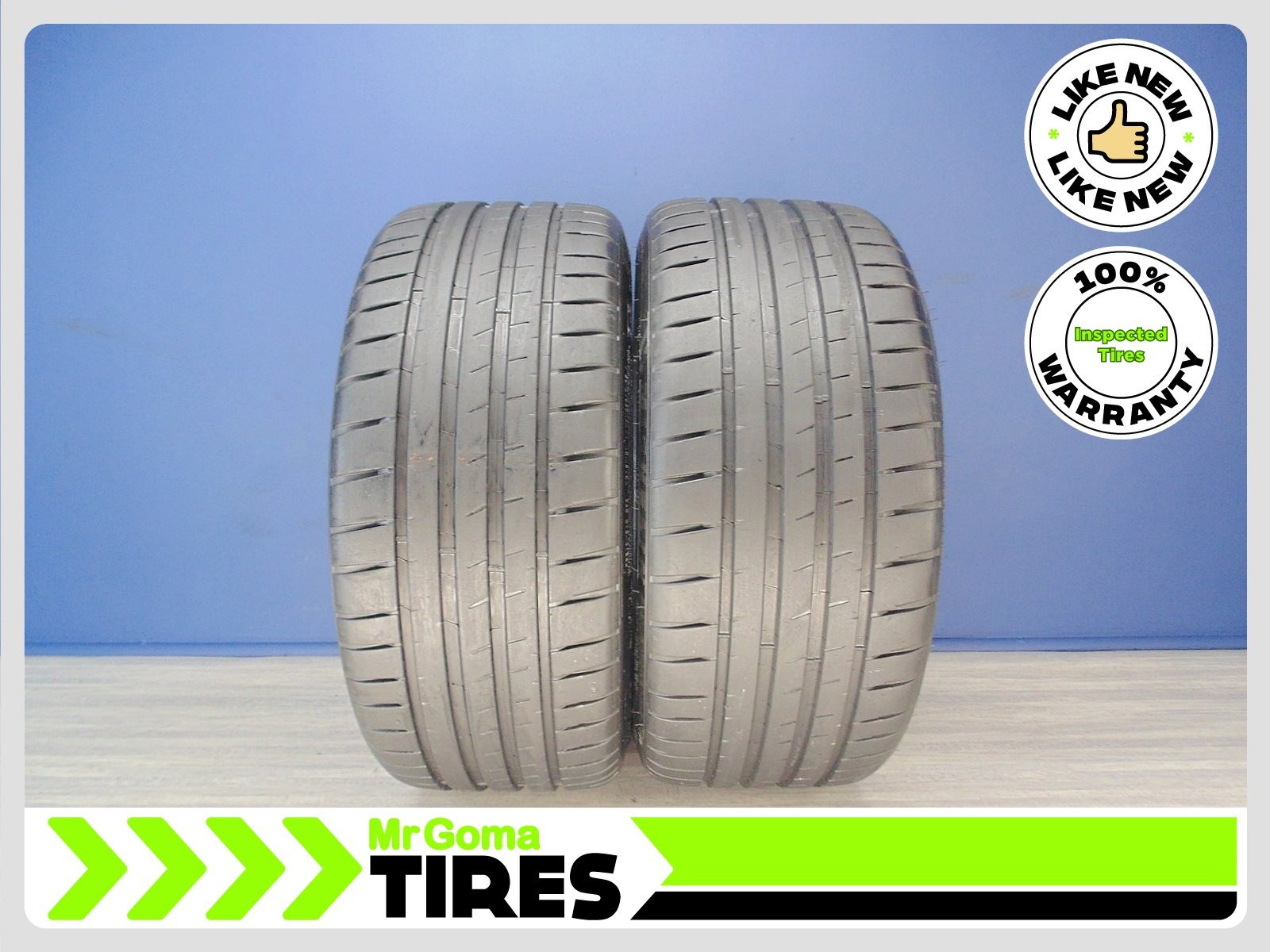 2 MICHELIN PILOT SPORT 4S NA0 XL 245/35ZR20 USED TIRES 8.1/32 TREAD 95Y 2453520