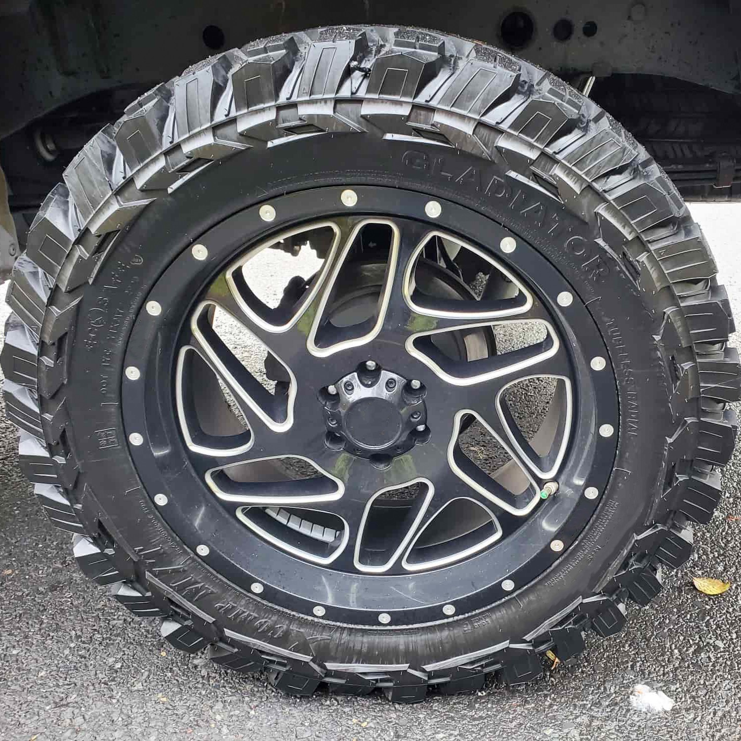 Tire Gladiator X-Comp M/T LT 37X13.50R24 Load F 12 Ply MT Mud