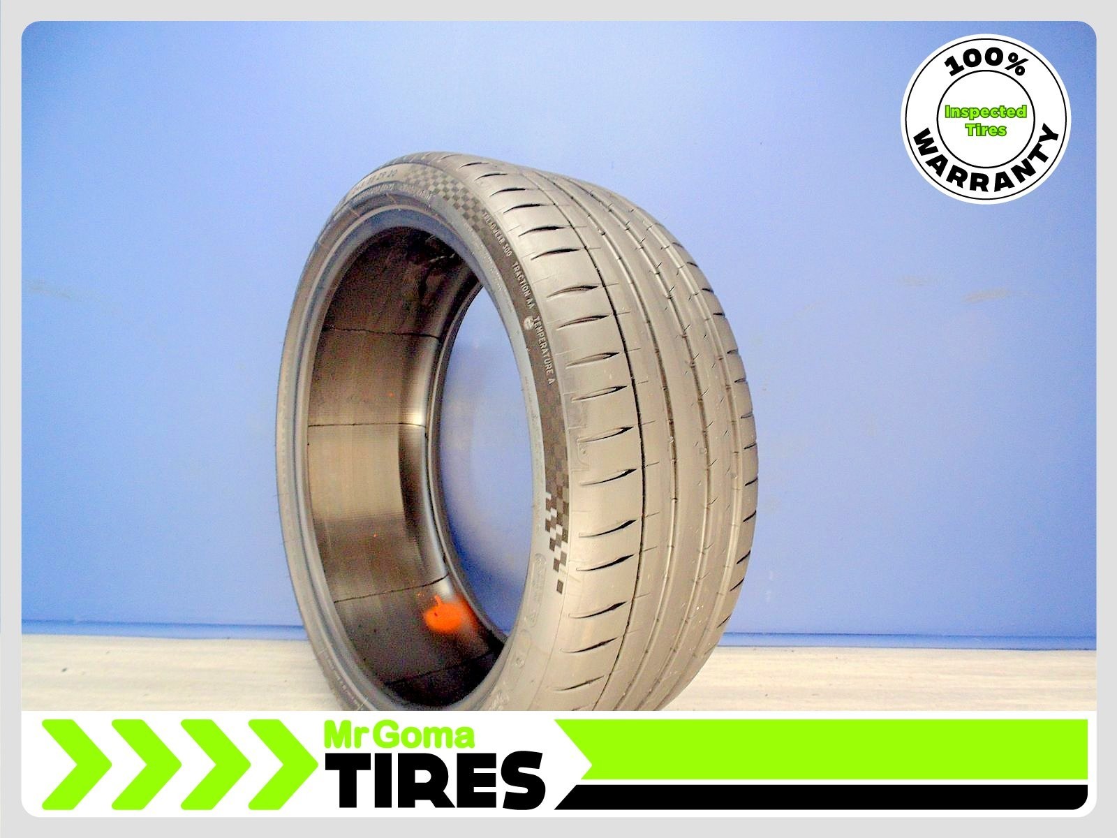 1 MICHELIN PILOT SPORT 4S MO1 XL 245/35ZR20 USED TIRE 7.5/32 TRAED 95Y 2453520