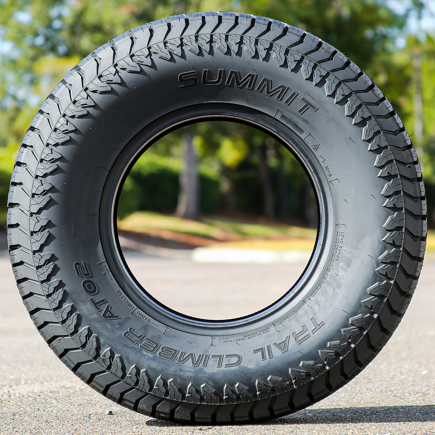 4 Tires Summit Trail Climber AT02 LT 285/60R20 Load E 10 Ply AT A/T All Terrain