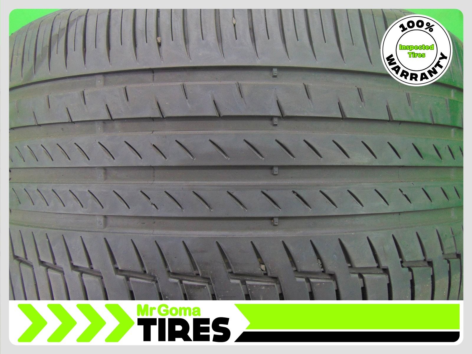 2 315/30R22 USED TIRES CONTINENTAL PREMIUMCONTACT 6 XL 7.0/32 TREAD 3153022 107Y