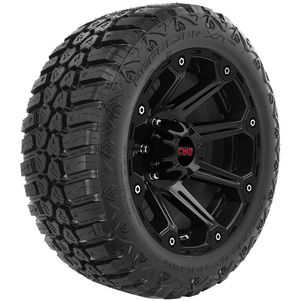 33×12.50R17LT RBP Repulsor X/T RX 114Q LRD Black Wall Tire