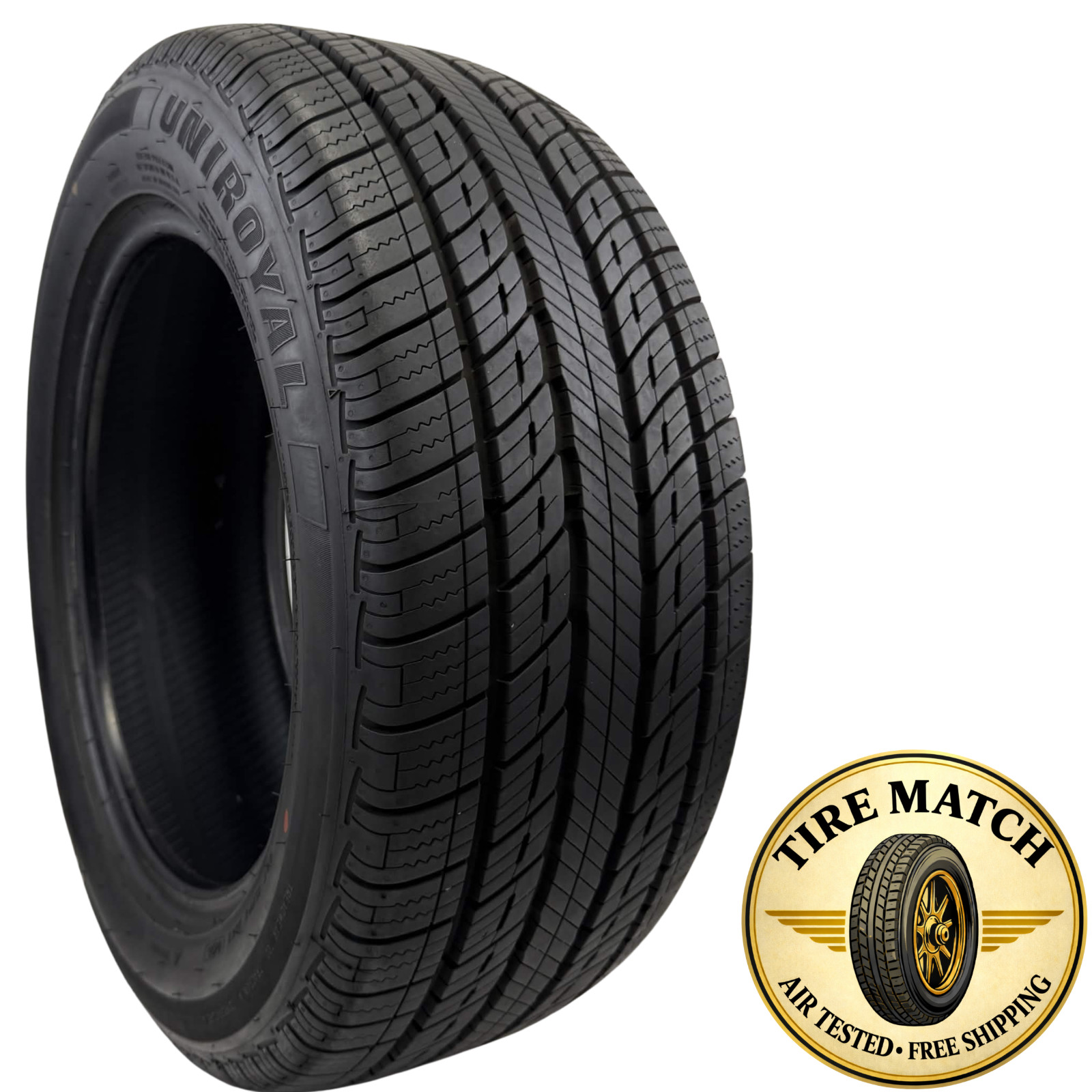 Used 235/55R17 Uniroyal Tiger Paw Touring A/S 99H 10.5/32 (DOT 25)