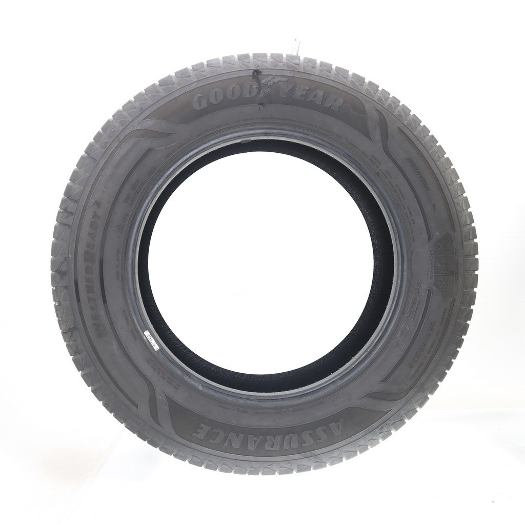 Set of (4) Used 265/60R18 Goodyear Assurance WeatherReady 2 110V – 6.5-8/32