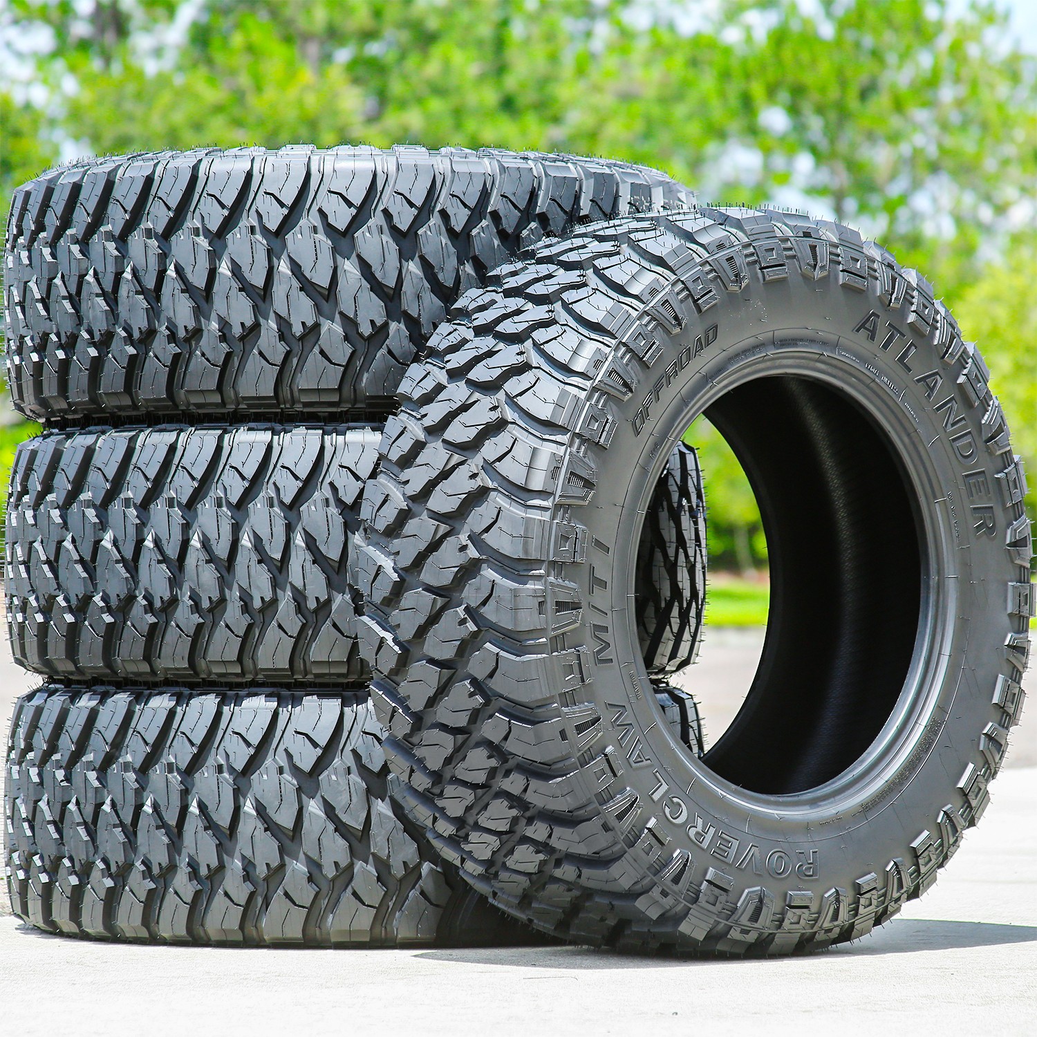 2 Atlander Roverclaw M/T I 305/70R16 124/121Q E 10 Ply Light Truck Tires