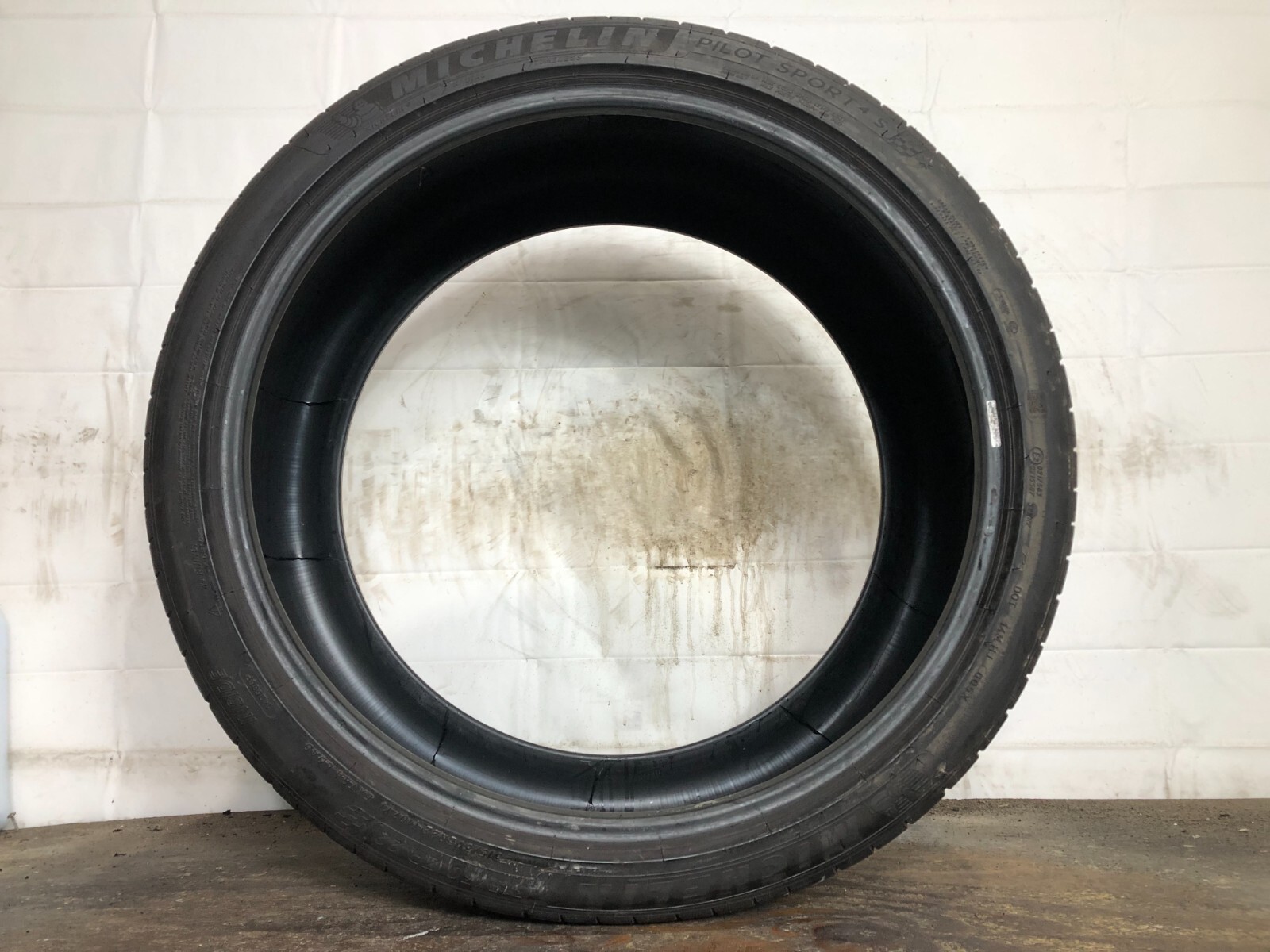 [1] Michelin Pilot Sport 4S P315/30ZR22 315 30 22 Tire 6.25-6.5/32