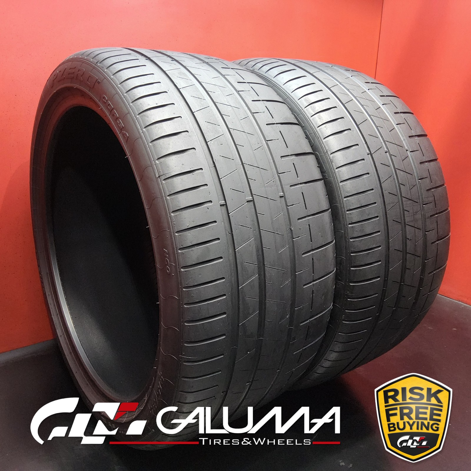 Set of 2 Tires Pirelli P Zero CORSA (PZC4) XL 315/35ZR22 315/35/22 3153522 91373
