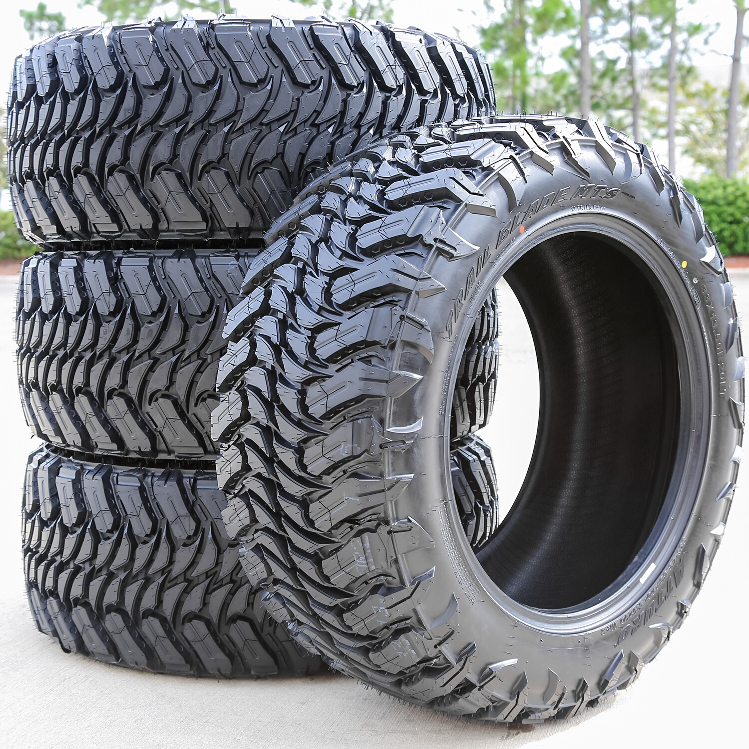 4 Tires Atturo Trail Blade MTS LT 33X13.50R20 Load F 12 Ply MT M/T Mud