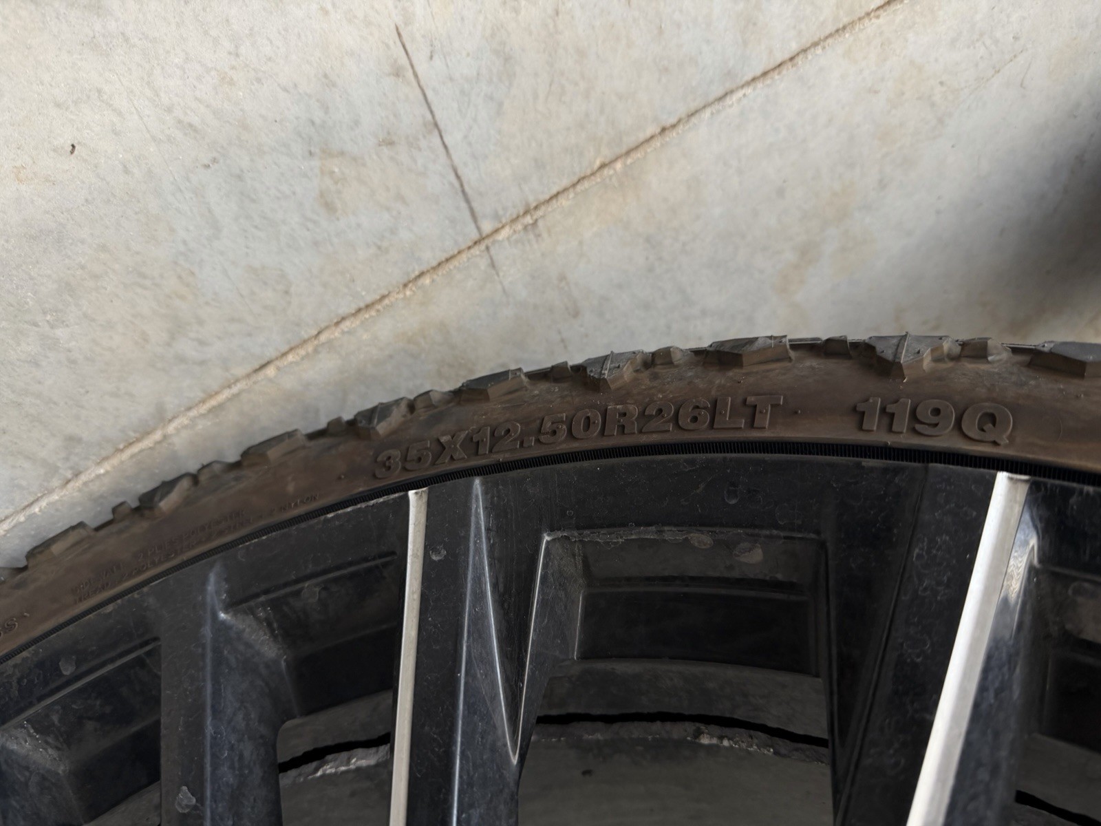 Venom Power 35” Tires + (Optional) 26” Rims for Sale. (open to negotiating)