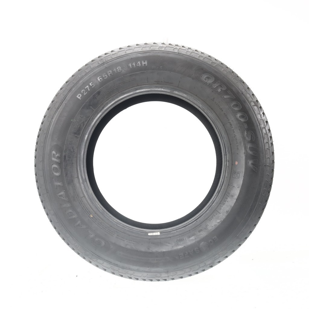 Set of (4) Used 275/65R18 Gladiator QR700 SUV 114H – 9.5-10.5/32