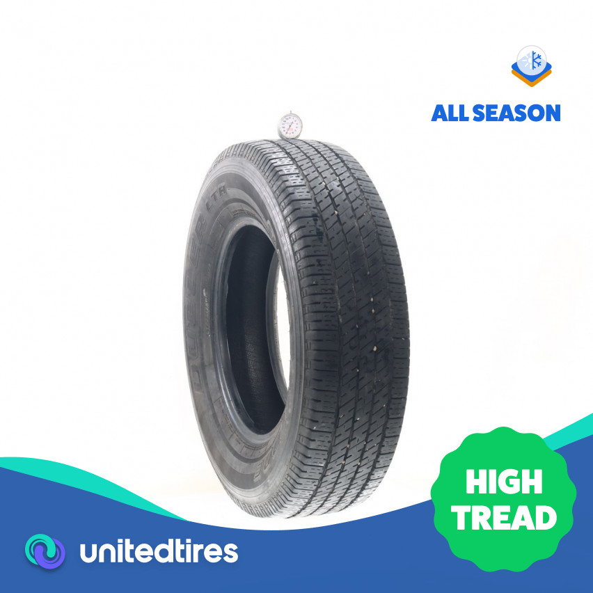 Used LT 225/75R16 Bridgestone Dueler LTH 115/112R – 8/32