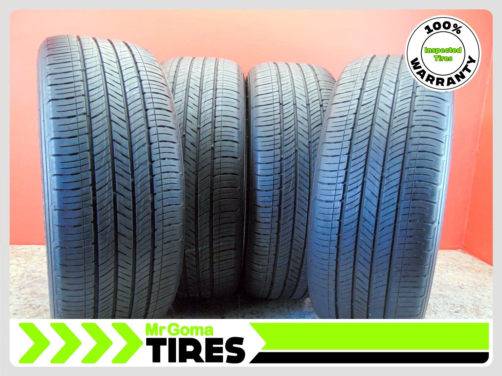 4 KUMHO CRUGEN HP71 245/50R20 USED TIRES 7.6/32 TREAD 245/50/20 102V 2455020