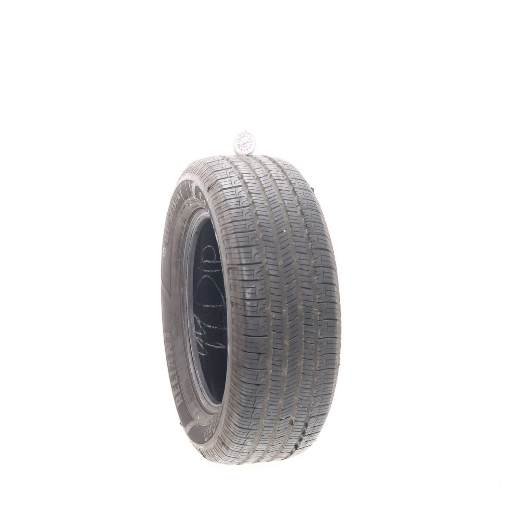Set of (4) Used 225/60R16 Goodyear Reliant All-season 98H – 8.5-9.5/32