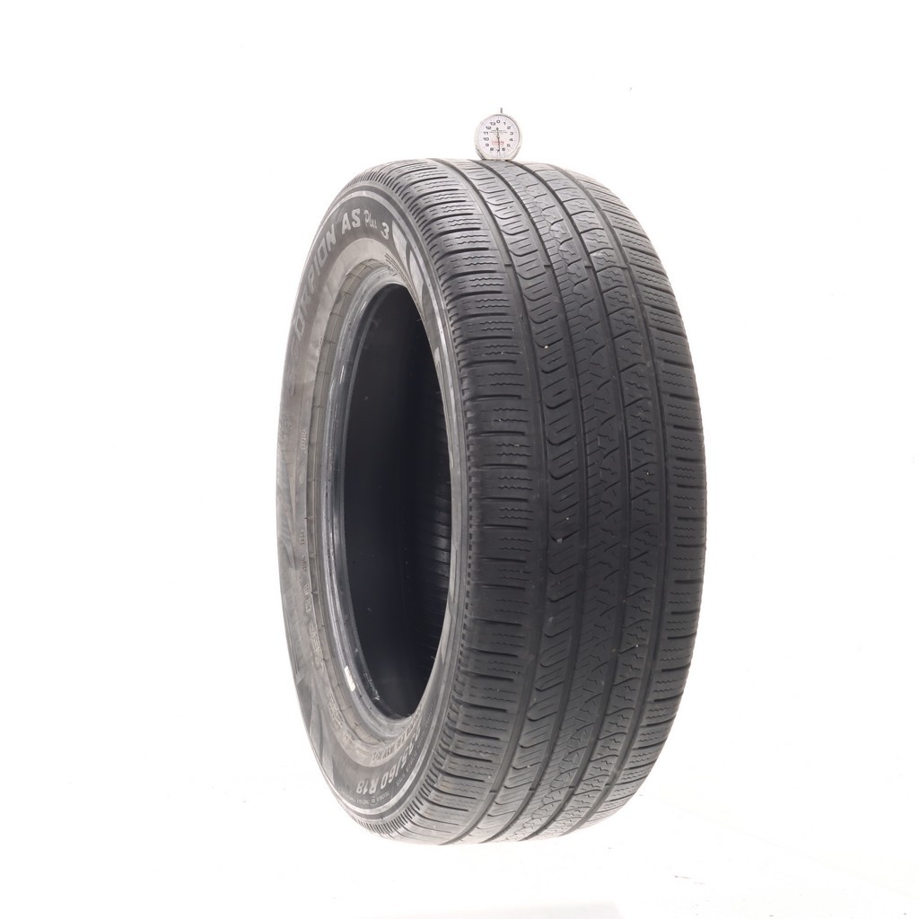 Set of (4) Used 235/60R18 Pirelli Scorpion AS Plus 3 107V – 5-7/32 (1ADMZ)