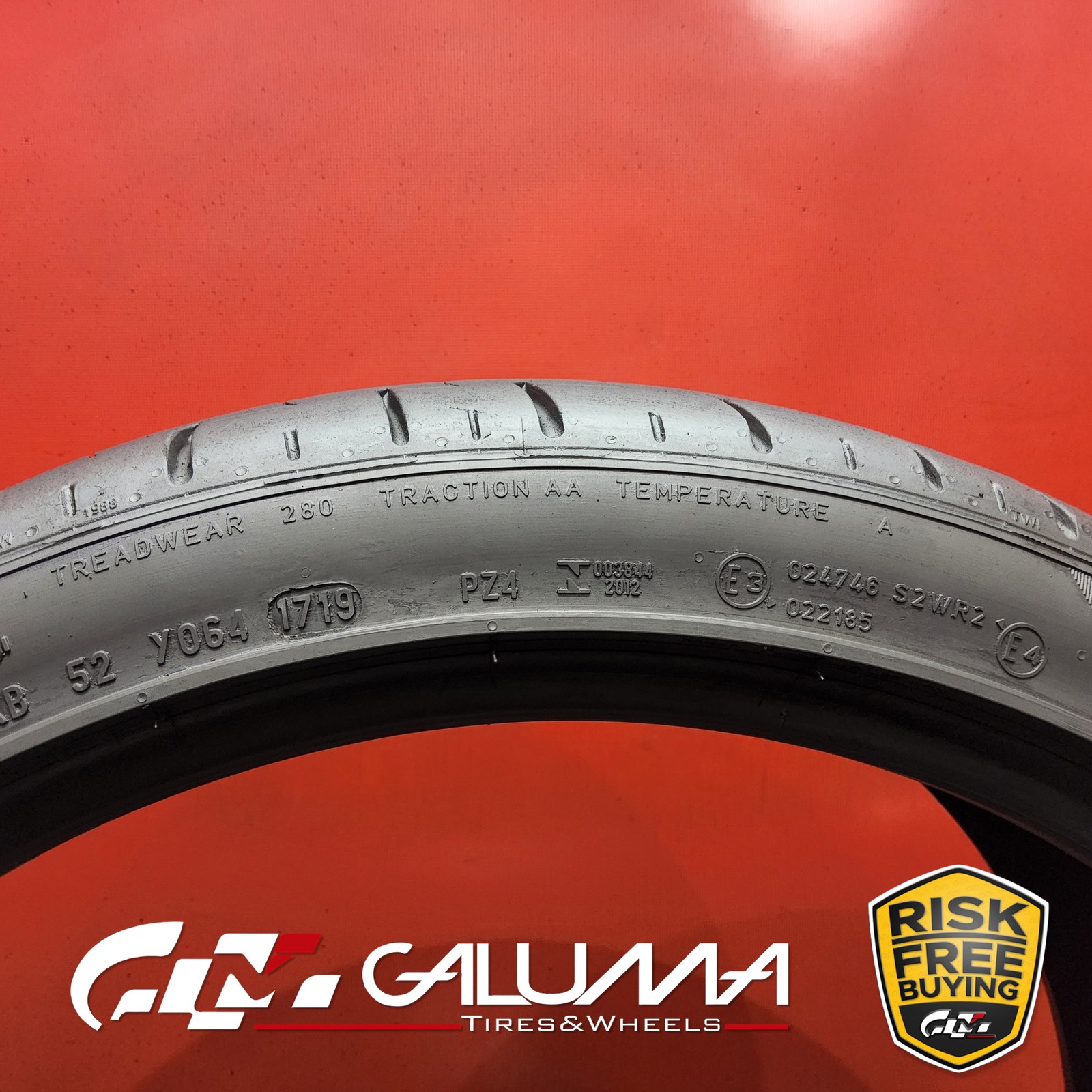 1 Tire LikeNEW Pirelli P-Zero (PZ4) 245/35ZR20 245/35/20 95Y No Repairs #96067