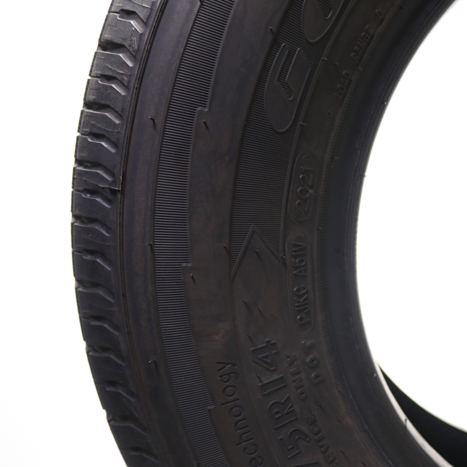 Set of 4 Used ST 205/75R14 Goodyear Endurance – 105/101N – 6-6.5/32 No Repairs