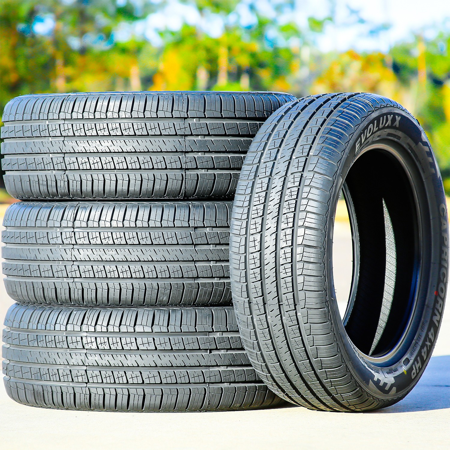 2 Tires Evoluxx Capricorn 4X4 HP 265/70R16 112H A/S Performance