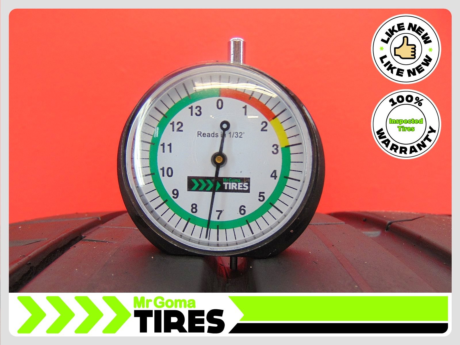 1 CONTINENTAL SPORTCONTACT 7 MO1 XL 295/35ZR21 USED TIRE 7.3/32 TREAD 2953521