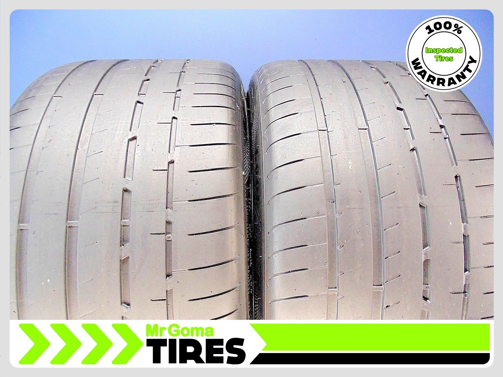 2 GOODYEAR EAGLE F1 SUPER SPORT NAO XL 315/30ZR21 USED TIRES 6/32 TREAD 3153021