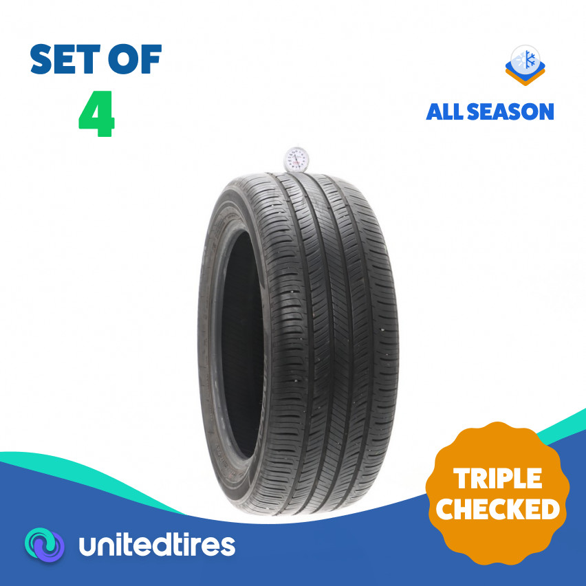 Set of (4) Used 225/50R17 Hankook Kinergy GT 94V – 6-7.5/32