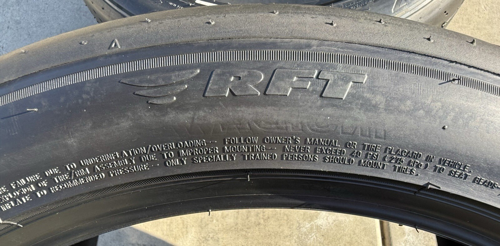 TWO BRAND NEW 315/35ZR20 Bridgestone Potenza S007 RFT Run Flat Tires 3153520