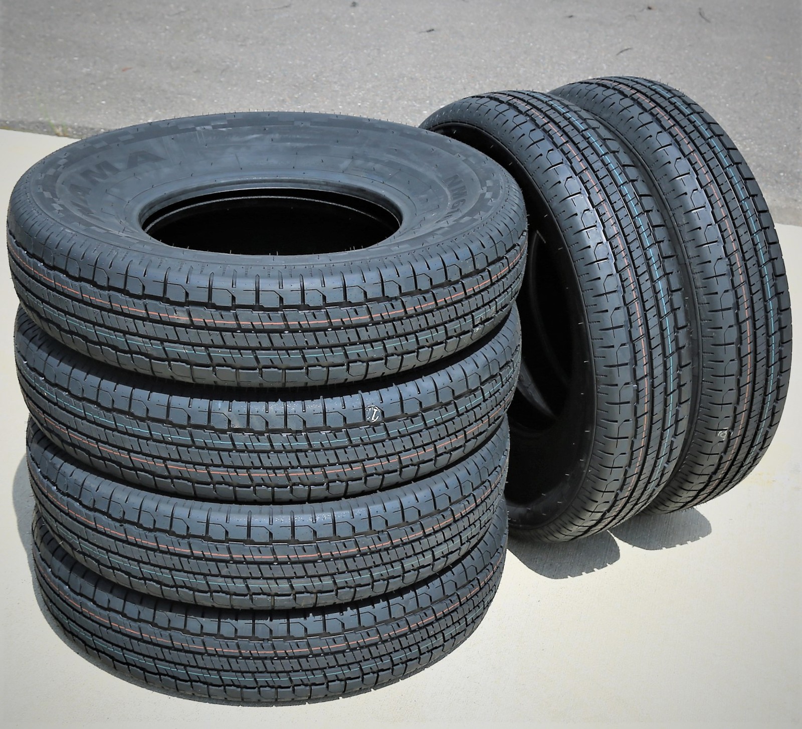 Tire Nama NM616 Semi-Steel ST 215/75R14 Load D 8 Ply Trailer 2022