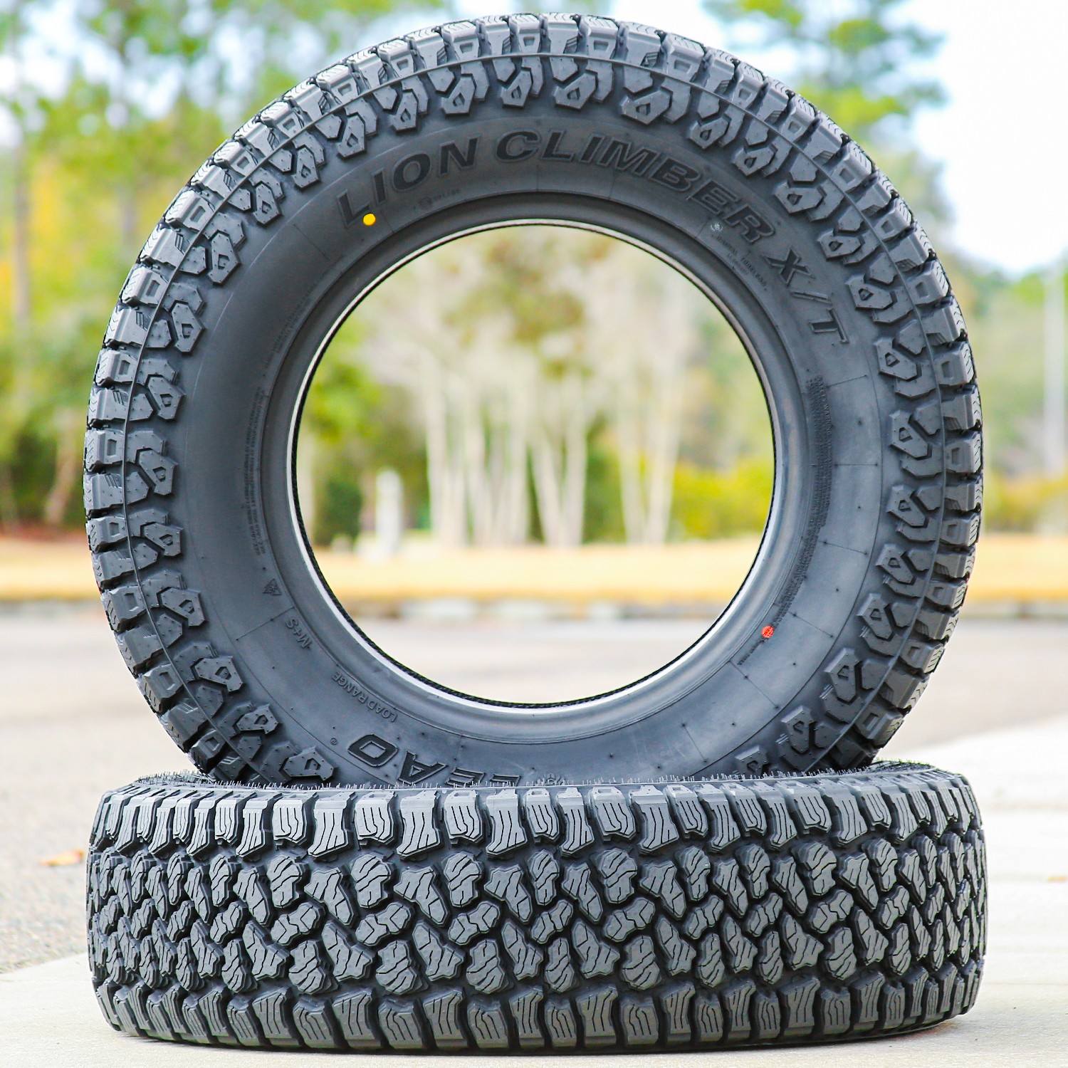 4 Leao Lion Climber X/T 285/65R18 125/122Q E 10 Ply Tires 55k Mi Warranty