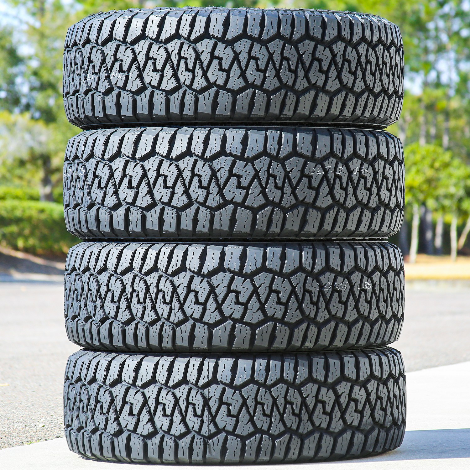 4 Leao Lion Climber R/T 33X12.50R22 114Q F 12 Ply Tires 50k Mi Warranty