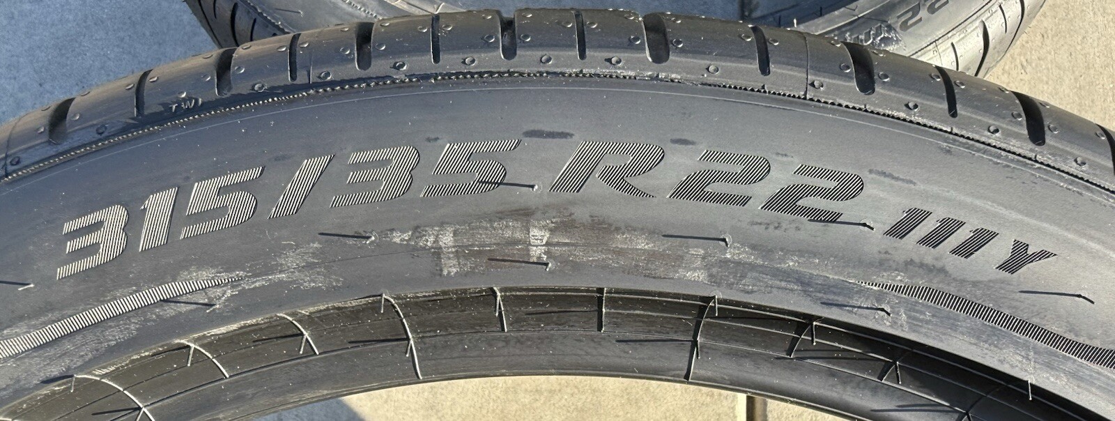 TWO BRAND NEW 315/35R22 111Y Pirelli P Zero PZ4 PNCS Foam BMW XM Hybrid Tires