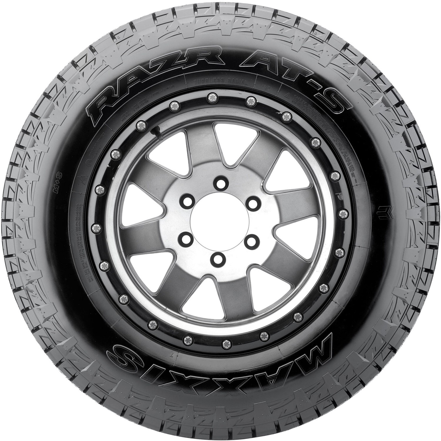 2 Maxxis Razr AT-S 285/70R17 116T All Terrain Tires 60k Mi Warranty UTQG 660AB
