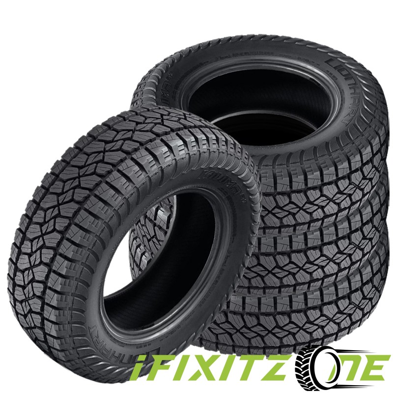 4 Lionhart Kilima A/T 235/65R17 108T XL Truck SUV All Terrain 50K Mileage 600AA