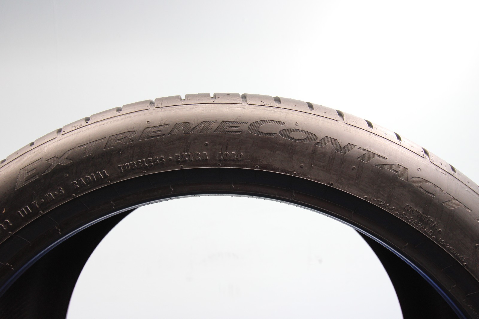 1 Used Continental ExtremeContact DWS 06 Plus 315/35ZR22 315/35/22 3153522 111Y