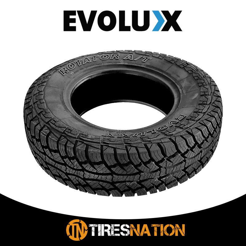 (1) New Evoluxx Rotator A/T P255/70R18 Tires
