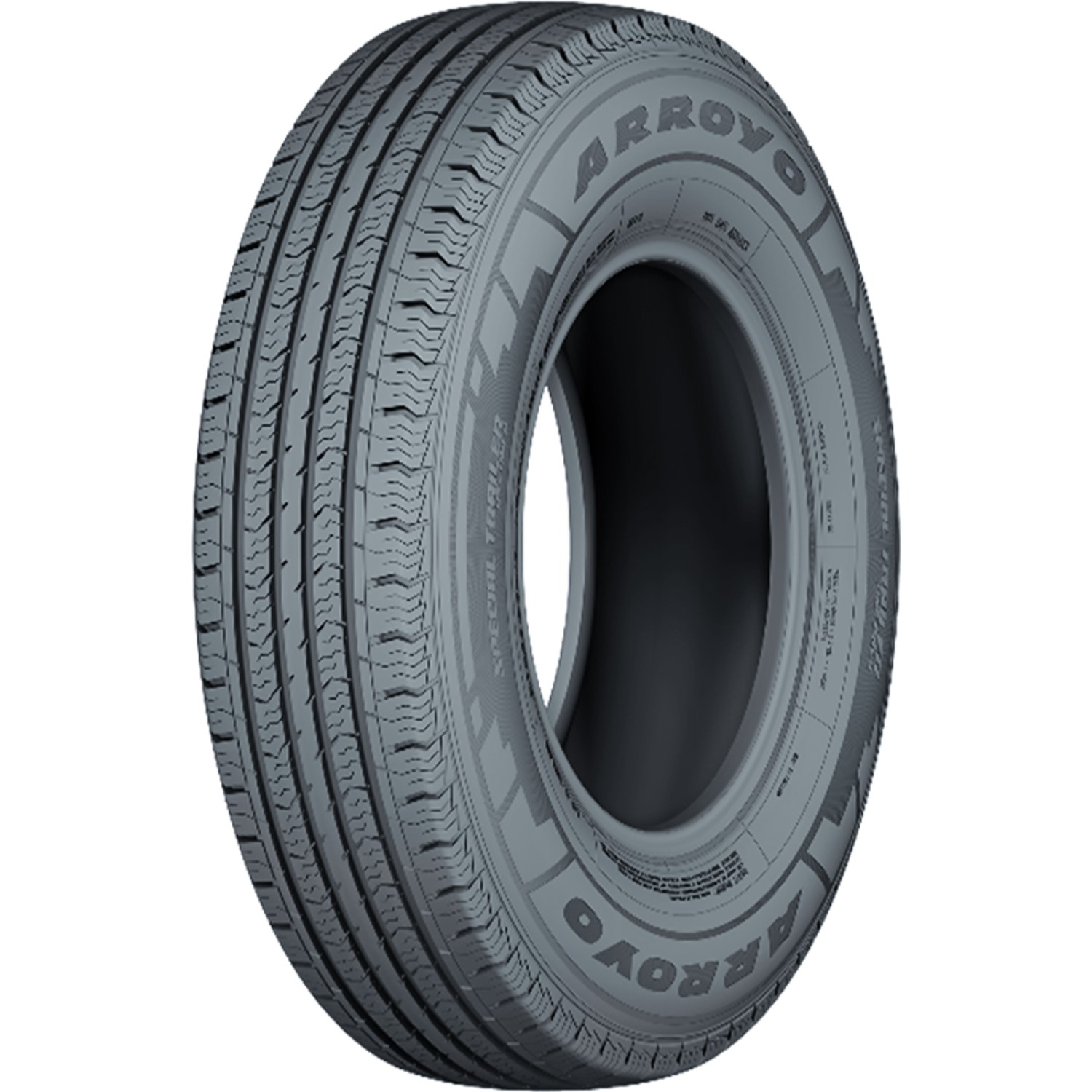 Tire Arroyo Special Trailer Semi-Steel ST 205/75R15 Load E 10 Ply Trailer