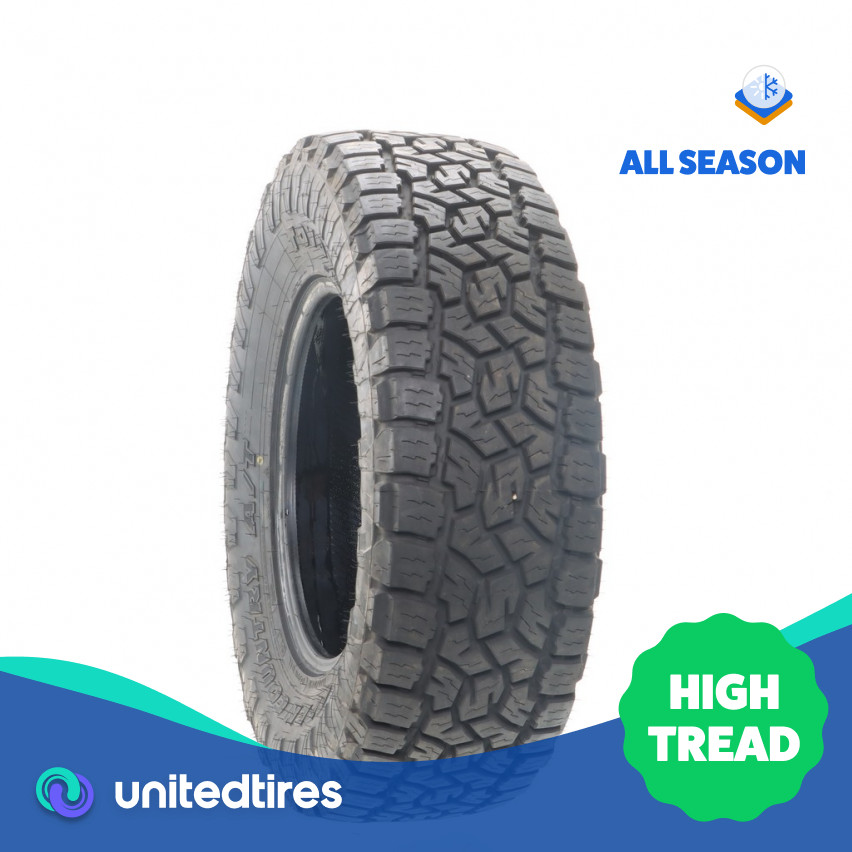Driven Once LT 275/70R17 Toyo Open Country A/T III 124/121T – 16/32