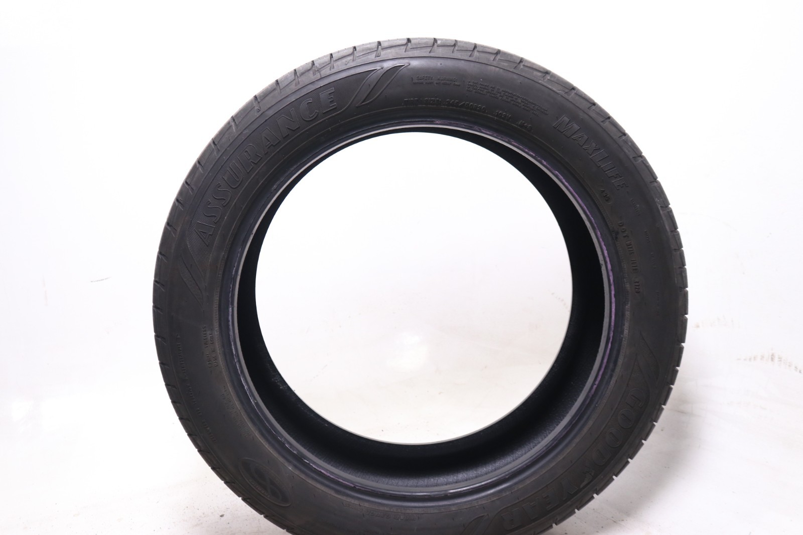 Set of 4 Used 245/50R20 Goodyear Assurance MaxLife – 102V – 9.5-10.5/32
