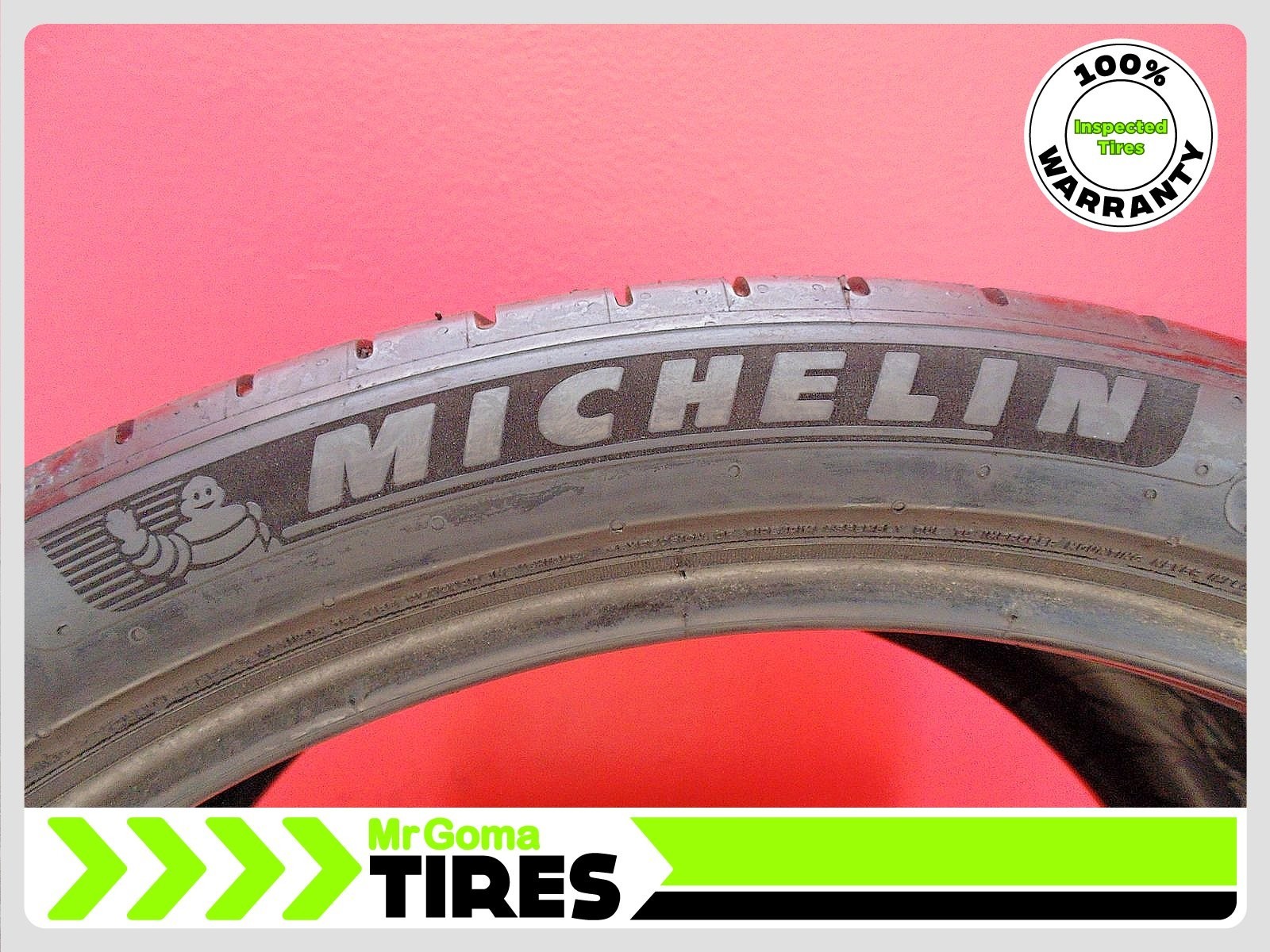 1 MICHELIN PILOT SPORT A/S 4 NDO PORSCHE XL 325/30R21 USED TIRE 7.3/32 TREAD