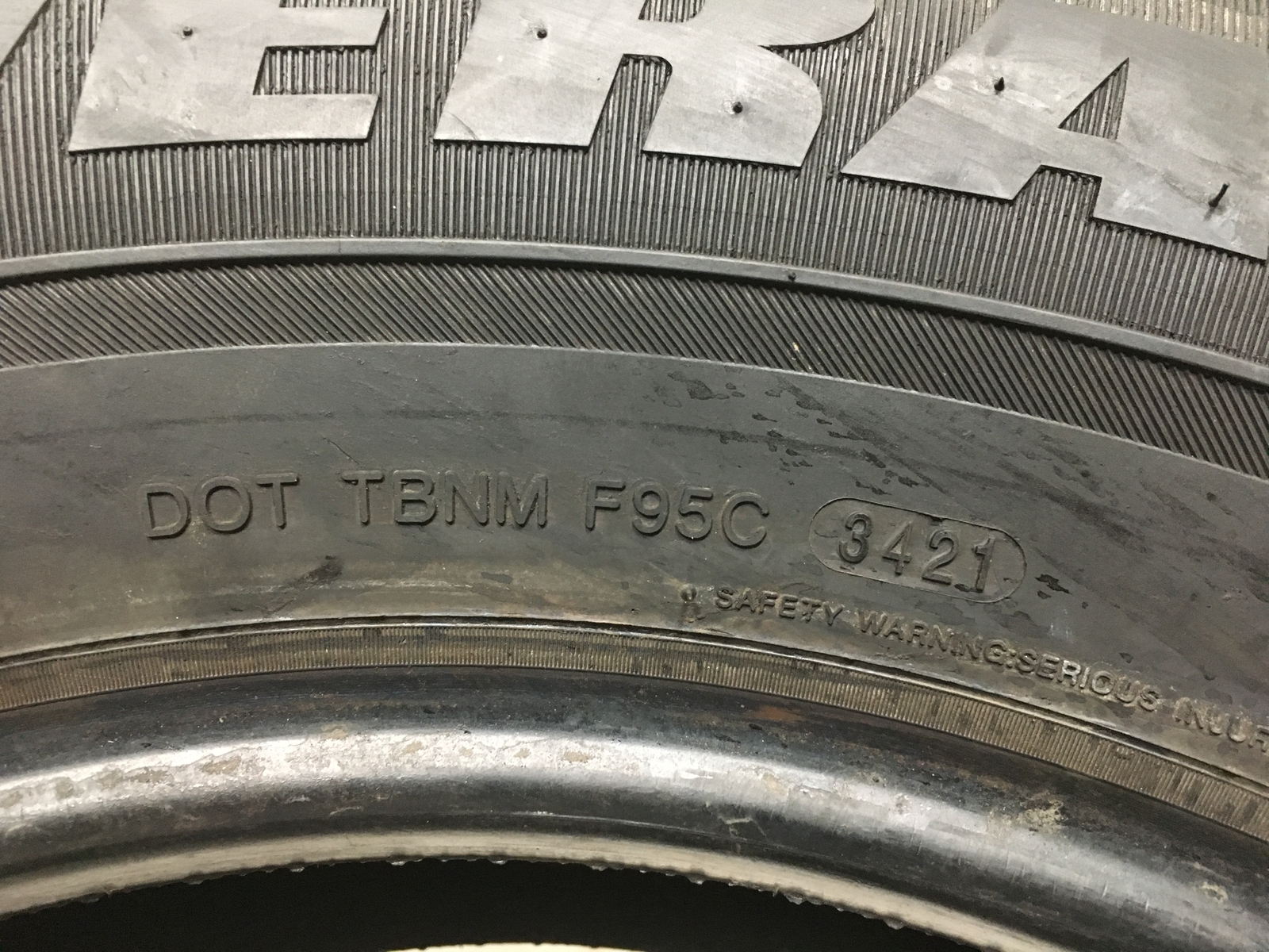 [1] Radar Rivera H/T P245/70R17 245 70 17 Tire 9.5-9.75/32