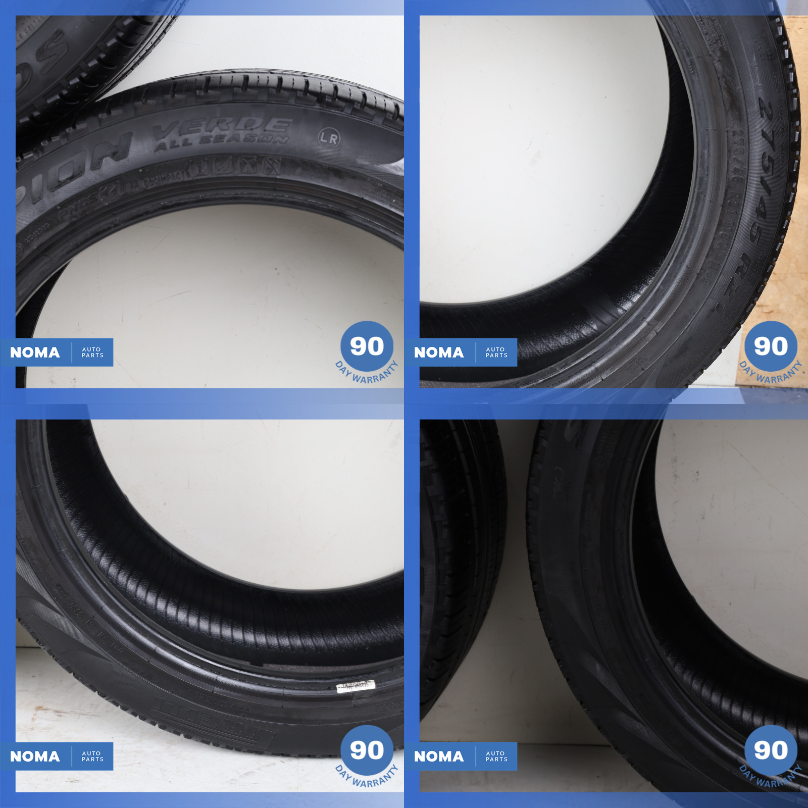 275/45R21 Pirelli Scorpion Verde AS LR 275 45 21′ 110W DOT: 4321 Tires