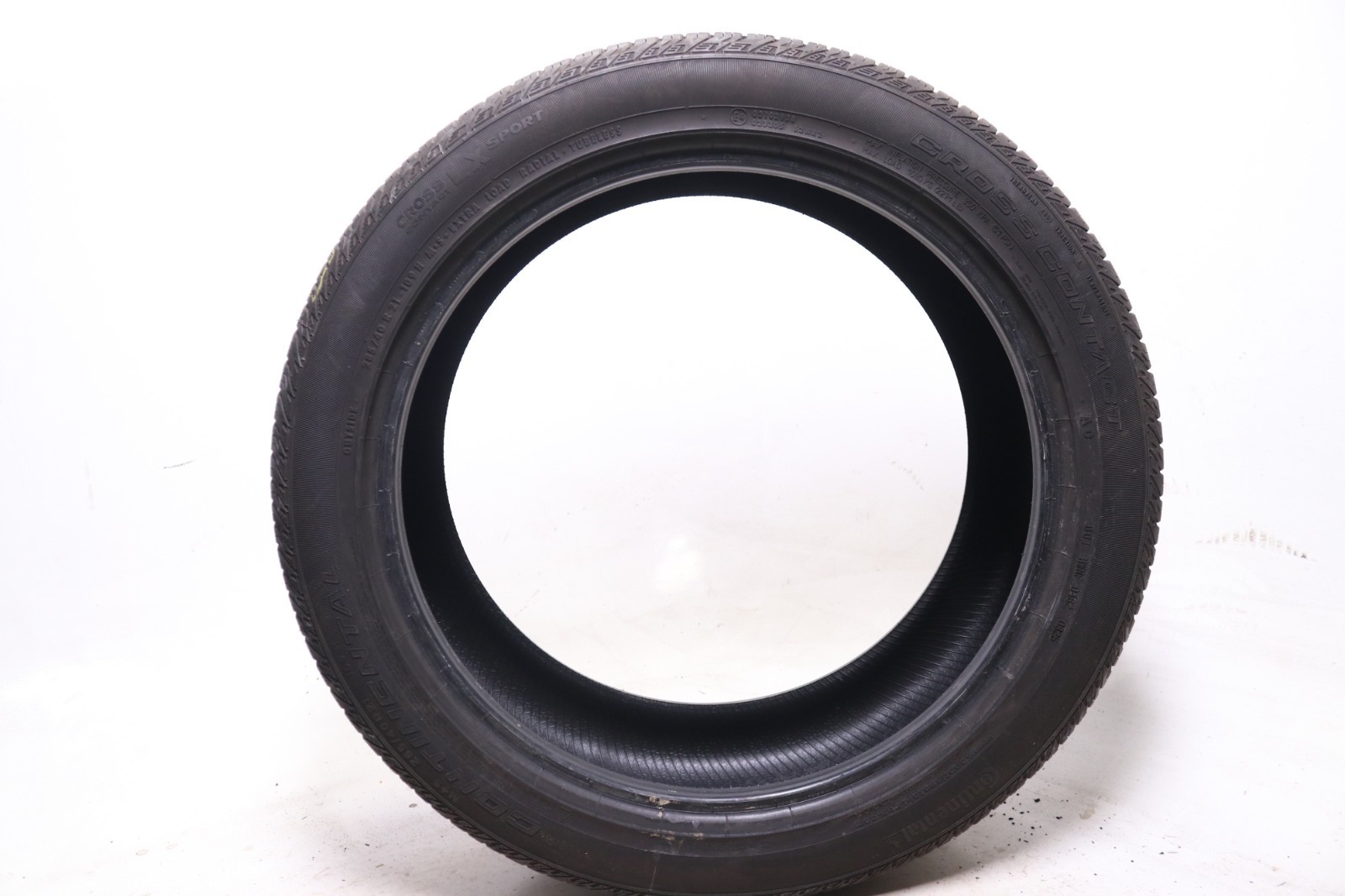 Set of 2 Used 285/40R21 Continental CrossContact LX Sport AO – 109H – 7.5-8/32
