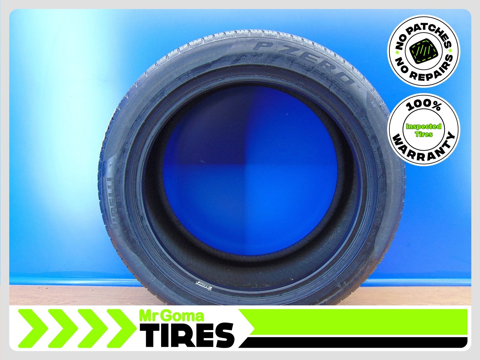 1 255/45R19 USED TIRE PIRELLI P ZERO TM ALL SEASON AO XL 7.3/32 TREAD NO PATCH
