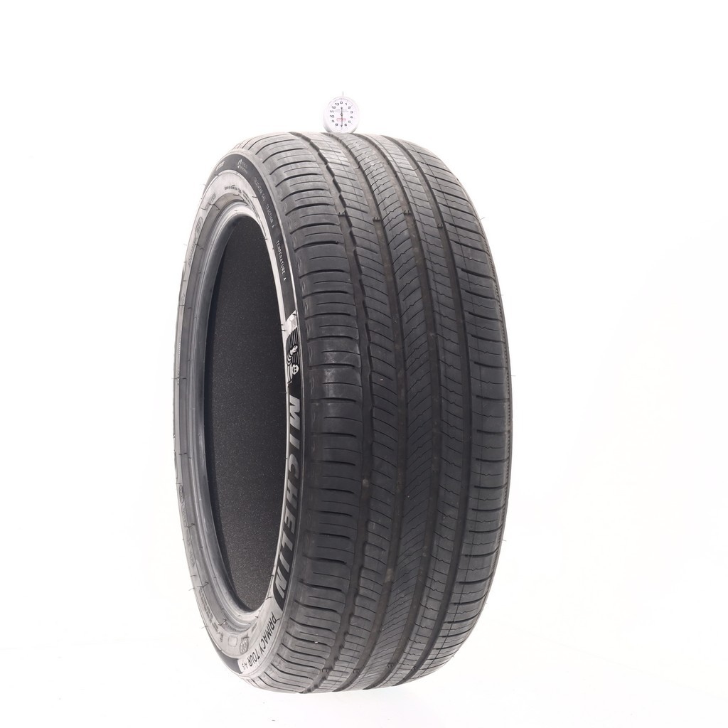 Set of (4) Used 255/45R20 Michelin Primacy Tour A/S GOE Acoustic 105V – 6.5-7/32