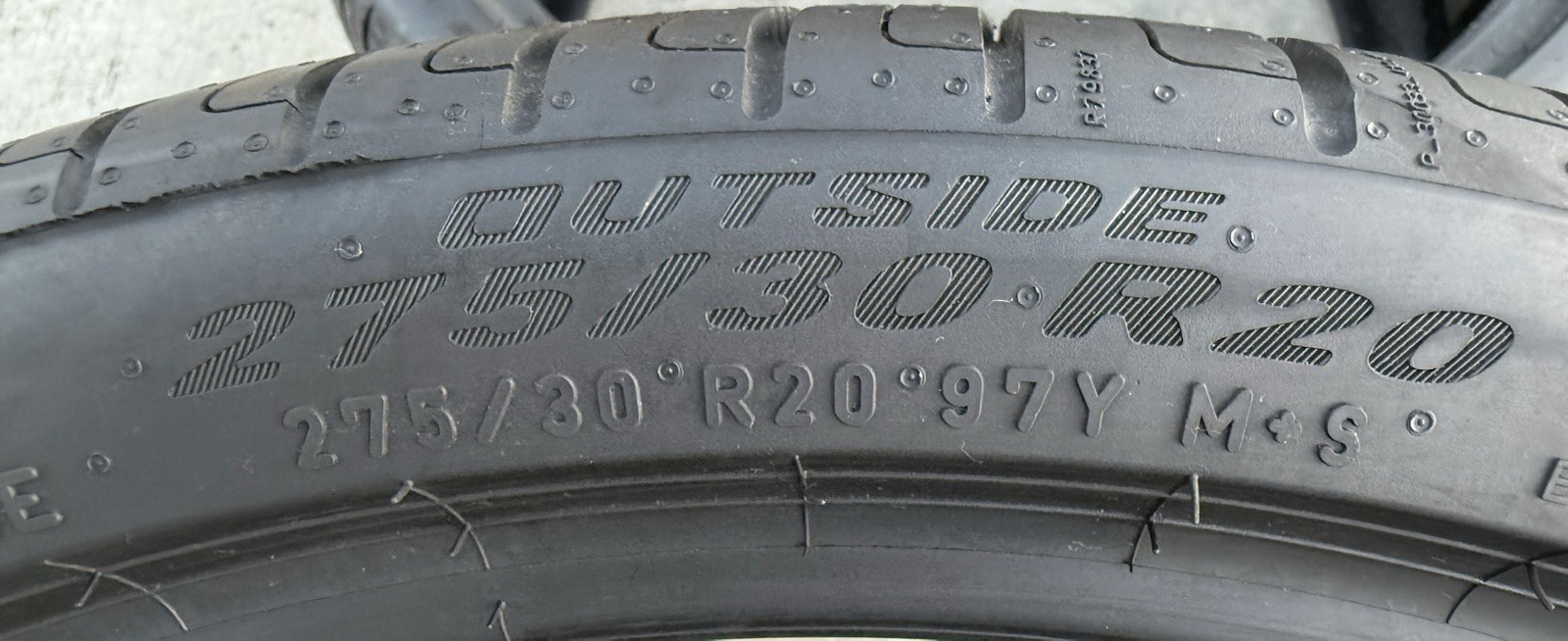 4X NEW Pirelli P Zero MS T0 Tesla ELECT NCS All Season 2X 235/35R20 2X 275/30R20