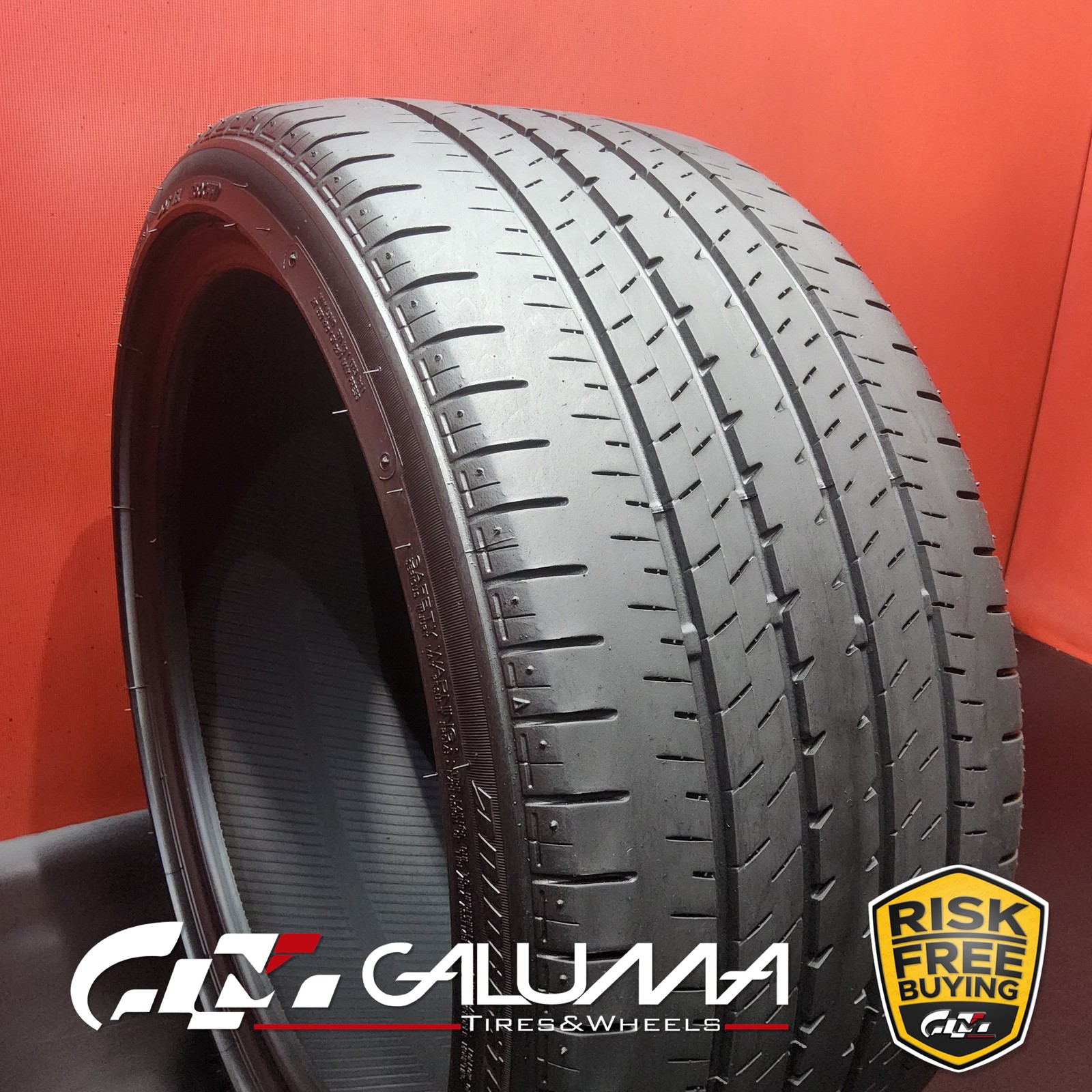 1 Tire Bridgestone Turanza ER33 255/35R18 255/35/18 2553518 No Repairs #96193