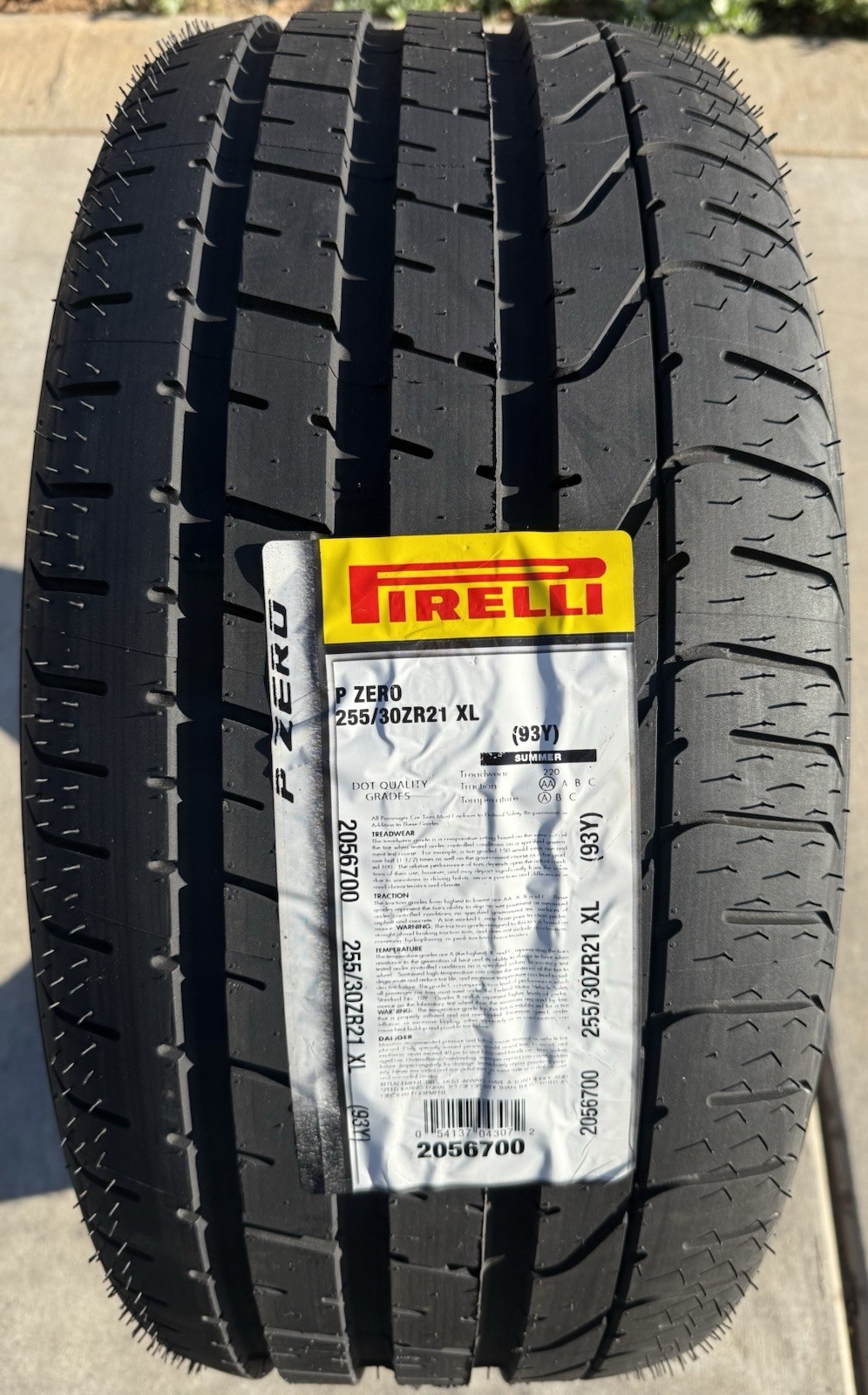 4X NEW Pirelli P Zero Tires 2X 255/30ZR21 & 2X 335/25ZR22 Ferrari Lambo Porsche