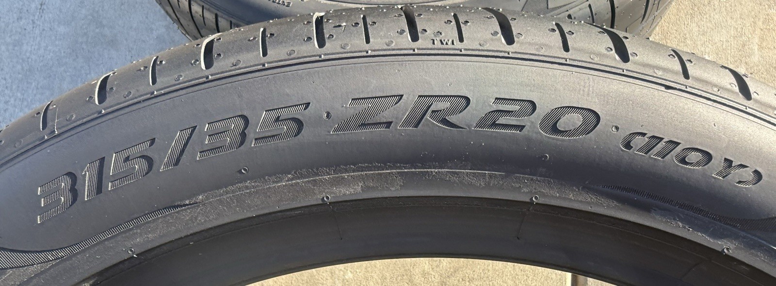 TWO BRAND NEW 315/35ZR20 (110Y) Pirelli P Zero PZ4 ND0 Porsche Panamera Tires
