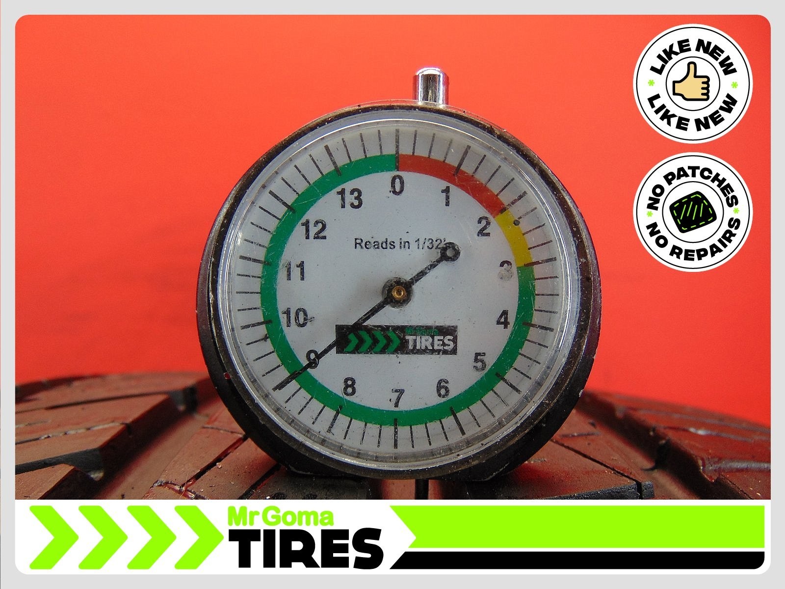 1 GOODYEAR EAGLE F1 ASYMMETRIC A/S XL 265/35R20 99W Tread 9.0/32